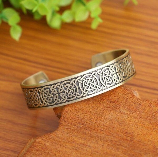 Vintage Tree of Life Magnetic Metal Bracelet Cuff Bangle for Men Women Classic Fashion Casual Party Accessories|Bangles|