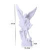 Saint Michael Statue Resin Angel Sculpture Decoration Michael Archangel Defeated Lucifer Tramples Demon Figurine