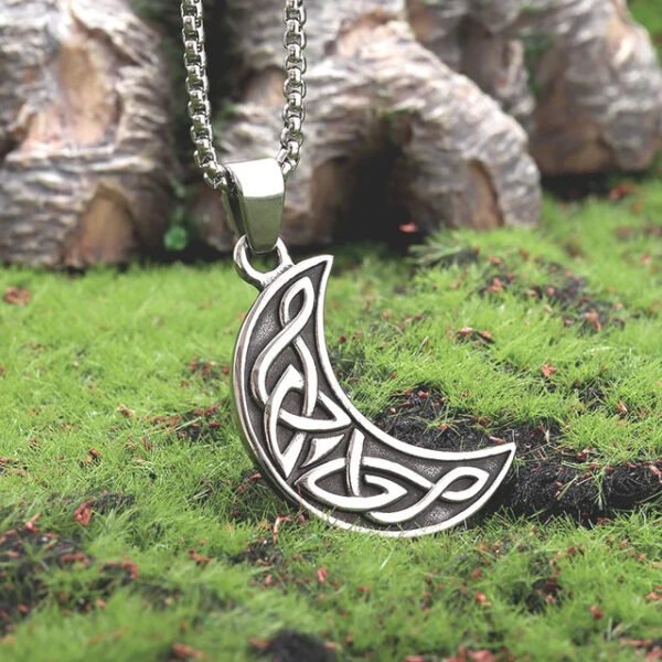 Retro Gothic Mystical Angel Wings Pendant Necklace