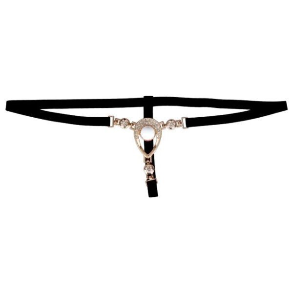 Limited Time Offer Women Sexy Shiny Rhinestone Panties Thongs Open Crotch Seamless Massage Underwear Erotic Lingerie G-string