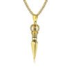 TIBETAN BUDDHIST PROTECTION PENDANT VAJRA DAGGER PATRON SAINT AMULET NECKLACE