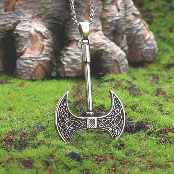 Retro Gothic Mystical Angel Wings Pendant Necklace