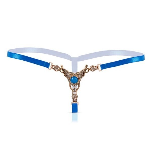 Limited Time Offer Women Sexy Shiny Rhinestone Panties Thongs Open Crotch Seamless Massage Underwear Erotic Lingerie G-string