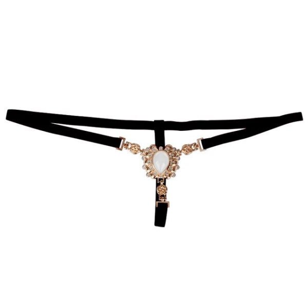 Limited Time Offer Women Sexy Shiny Rhinestone Panties Thongs Open Crotch Seamless Massage Underwear Erotic Lingerie G-string