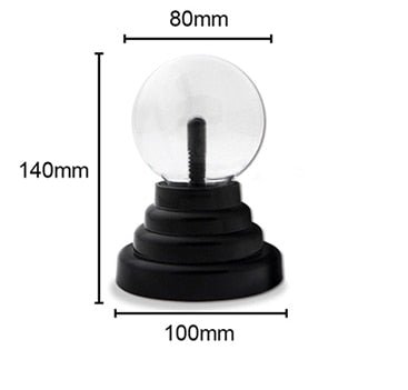 Novelty Magic Plasma Ball Light 220V LED Night Light 4/5/6 Inch Plasma Ball Touch Lamp Christmas Nightlight Kids Decor Gift