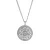 Dawapara Religious Solomon Necklace Magic Square Talisman Pendants Protection Wealth Amulet Stainless Steel Jewelry