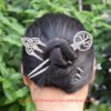 Celtics knot Crescent moon Hair Tree of Life hair fork butterfly heart Hairpin Amulet Spirit Hair Jewelry For Women