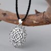 CHENGXUN Viking Solar Amulet pendant Necklace Nordic Charm Slavic Star Lada Sign Pendants Talisman Punk Style Collar Jewelry