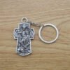 Archangel St.Michael Protect Me Keychain Holy Shield Charm Russian Orthodox Pendant
