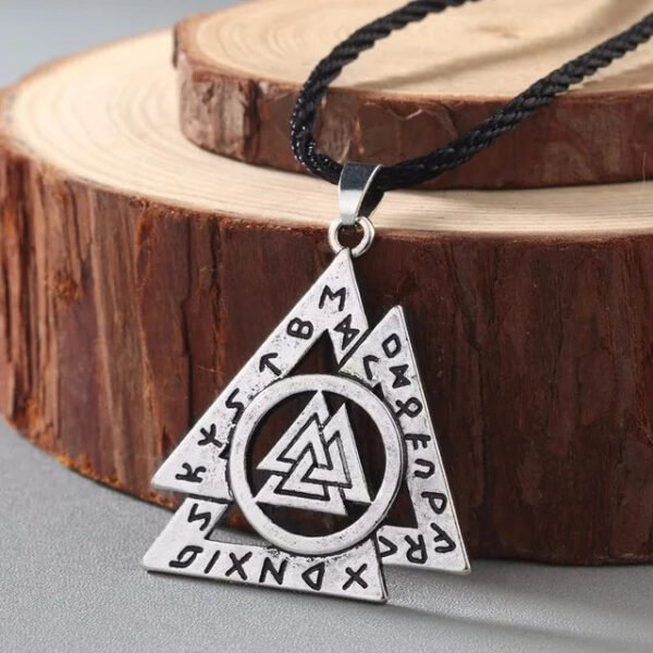 CHENGXUN Viking Solar Amulet pendant Necklace Nordic Charm Slavic Star Lada Sign Pendants Talisman Punk Style Collar Jewelry