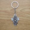 Archangel St.Michael Protect Me Keychain Holy Shield Charm Russian Orthodox Pendant