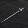 16cm Witch skull Hair Stick sword woman hair stick Hairpin Amulet Spirit Hair Jewelry For Women