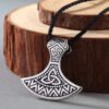 CHENGXUN Viking Solar Amulet pendant Necklace Nordic Charm Slavic Star Lada Sign Pendants Talisman Punk Style Collar Jewelry