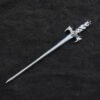 16cm Witch skull Hair Stick sword woman hair stick Hairpin Amulet Spirit Hair Jewelry For Women