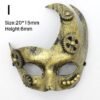 Steampunk Mask Phantom Masquerade Cosplay Ball Half Face Women Men Punk Costume Halloween Party Costume Props Decorate Accessory