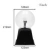 Novelty Magic Plasma Ball Light 220V LED Night Light 4/5/6 Inch Plasma Ball Touch Lamp Christmas Nightlight Kids Decor Gift
