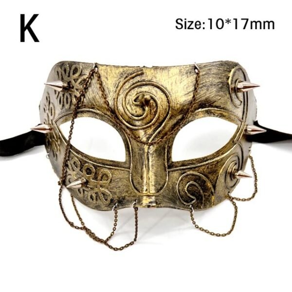 Steampunk Mask Phantom Masquerade Cosplay Ball Half Face Women Men Punk Costume Halloween Party Costume Props Decorate Accessory