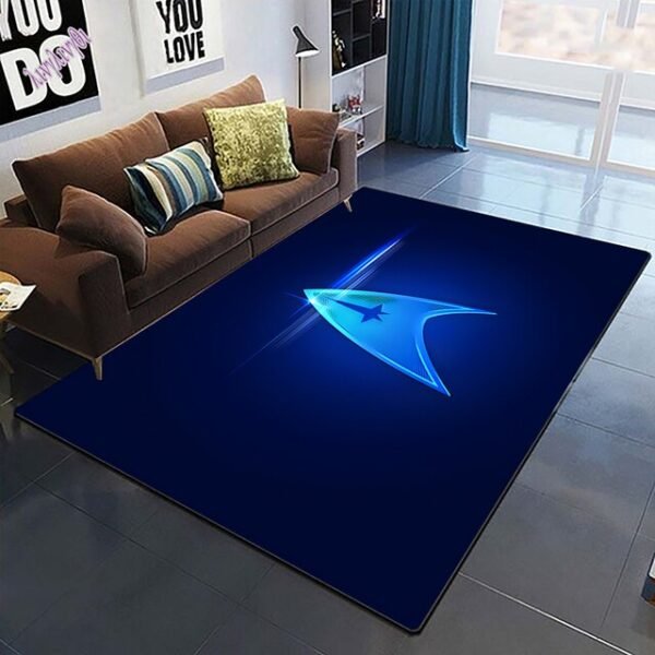 Star Trek Carpet Living Room Home Decor Sofa Table Rug Anti Slip Chair Cushion Lounge Mat Bohemia Tapestry| |
