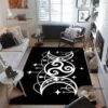 Triple Moon Goddess Rug and Carpet 3D Printing Hecate witch Home Decoration Living Room Bedroom Entrance Large Area Soft Carpet| |