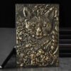 3D Three-dimensional Dragon A5 Notebook European Retro Thickened Pu Embossed Notepad Diary Business Gift Office Supplies