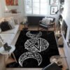 Triple Moon Goddess Rug and Carpet 3D Printing Hecate witch Home Decoration Living Room Bedroom Entrance Large Area Soft Carpet| |