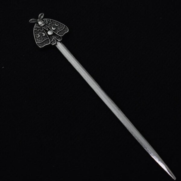 16cm Witch skull Hair Stick sword woman hair stick Hairpin Amulet Spirit Hair Jewelry For Women