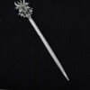 16cm Witch skull Hair Stick sword woman hair stick Hairpin Amulet Spirit Hair Jewelry For Women