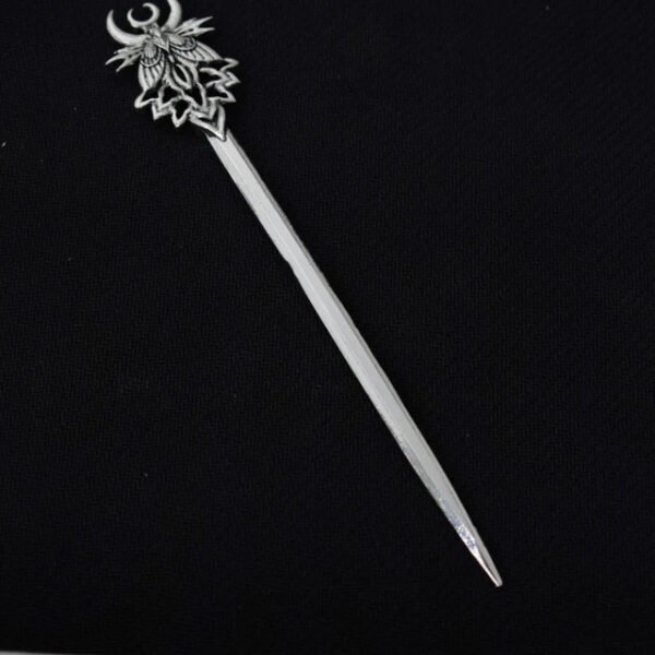 16cm Witch skull Hair Stick sword woman hair stick Hairpin Amulet Spirit Hair Jewelry For Women