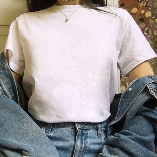 Women's Tarot Card Flower Funny Time Ladies Cartoon Fashion Short Sleeve Summer Printed T-shirt Women's T-shirt Top Pattern. - T-shirts