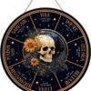 Wheel of the Year Wooden Wall Plaque - Witch Pagan Wiccan Sabbat Decor