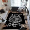 Triple Moon Goddess Rug and Carpet 3D Printing Hecate witch Home Decoration Living Room Bedroom Entrance Large Area Soft Carpet| |