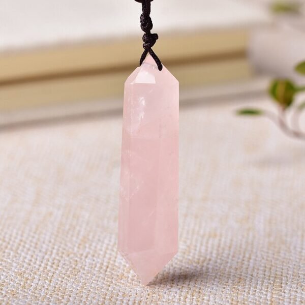 Natural Crystal Pendant Jewelry Amethyst Stone Point