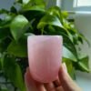 Natural Healing Gemstone Crystal Cup Hand Carved Crystal Crafts Agate And White Jade Cup For Gift LCK