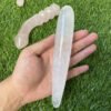 Natural Rose Quartz Yoni Wands Gemstone Crafts Pleasure Wand Body Hand Massage Wood Magic Stone