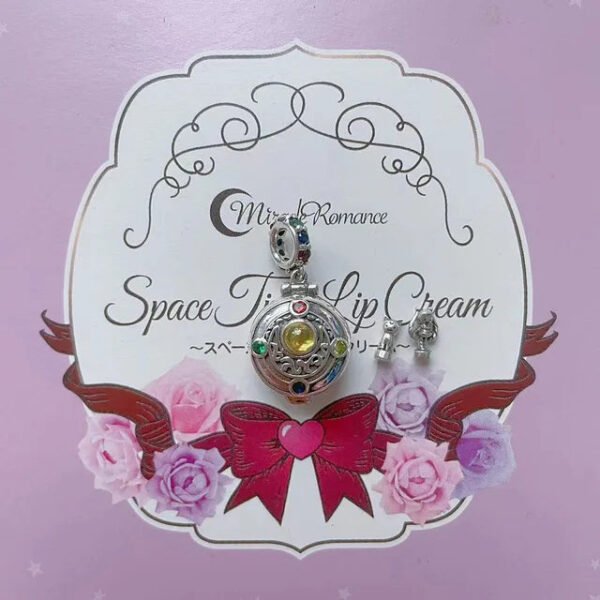 925 Sterling Silver Anime Sailor Moon Prism Compact Polly Pocket Charm Bead With 2 Mini Dolls For Pandora Bracelet Fans Jewelry