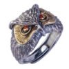Egyptian Gods Horus Anubis Pharaoh Totem Ring