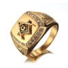 Stainless Steel Masonic Rings | Stainless Steel Finger Ring | Stainless Steel Jewelry - Rings