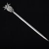 16cm Witch skull Hair Stick sword woman hair stick Hairpin Amulet Spirit Hair Jewelry For Women