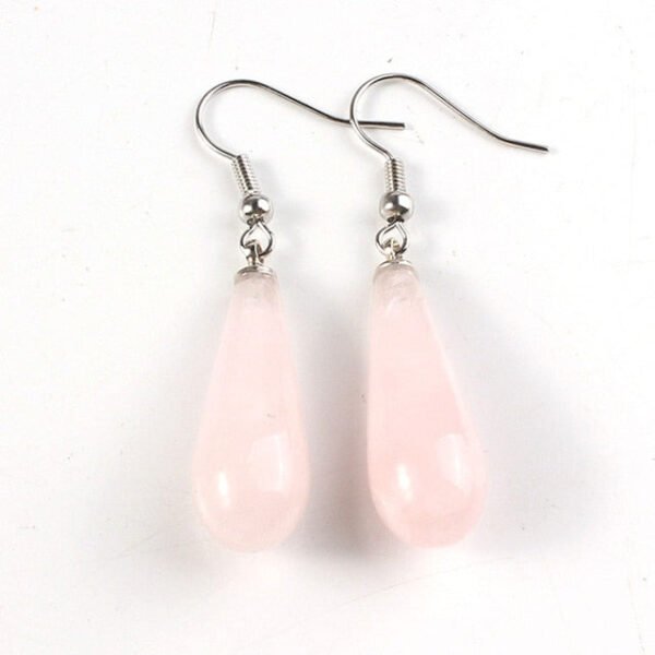 Earrings Natural Stones Crystals | Earrings Women Natural Stone - New Women Jewelry