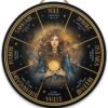 Wheel of the Year Wooden Wall Plaque - Witch Pagan Wiccan Sabbat Decor