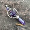 Pendant Stone Star | Amethyst Pendulum Necklace | Pendulum Crystal Necklace - Pendant