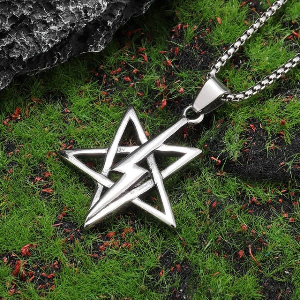 Retro Gothic Mystical Angel Wings Pendant Necklace