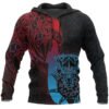 Elevate Your Street Style with 2024 Men's Hoodies: Featuring Eagle Tattoo Patterns and Viking-Inspired 3D Prints for a Fashionable and Casual Harajuku Hip Hop Look, Perfect for Autumn and Winter