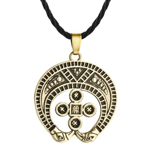 Kinitial Vintage Egypt Pyramid All-Seeing Evil Eye Illuminati Necklace Egyptian Charm Pendants Necklaces Jewelry