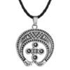 Kinitial Vintage Egypt Pyramid All-Seeing Evil Eye Illuminati Necklace Egyptian Charm Pendants Necklaces Jewelry