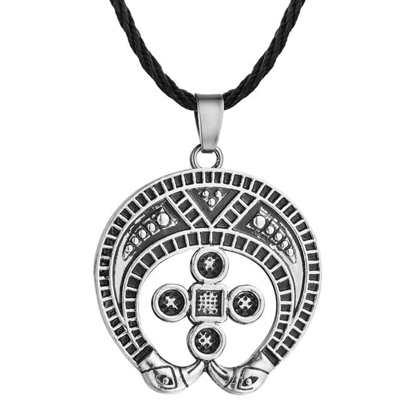 Kinitial Vintage Egypt Pyramid All-Seeing Evil Eye Illuminati Necklace Egyptian Charm Pendants Necklaces Jewelry