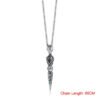 TIBETAN BUDDHIST PROTECTION PENDANT VAJRA DAGGER PATRON SAINT AMULET NECKLACE