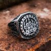 Unique Viking Bear Claw Ring For Men Vintage Stainless Steel Odin Viking Celtic Ring Punk Motorcyclist Biker Jewelry Wholesale