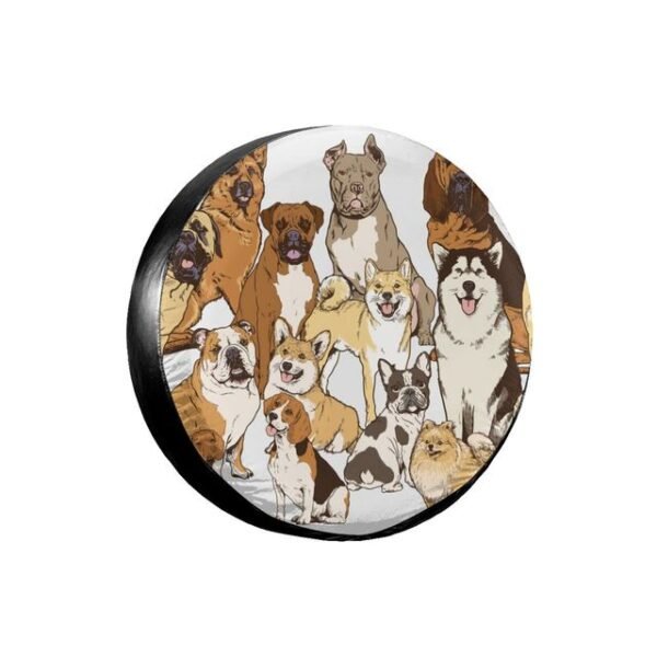 Custom Spare Tire Cover Cover Car Your Imagetext Name Universal Wheel Tire Protector Fit Camper Tires Car Outdoor Custom Cover - Car Covers