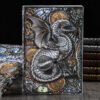 3D Three-dimensional Dragon A5 Notebook European Retro Thickened Pu Embossed Notepad Diary Business Gift Office Supplies